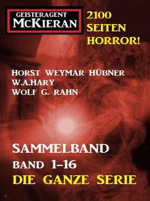 cover image of Sammelband Geisteragent Mac Kieran Band 1 bis 16